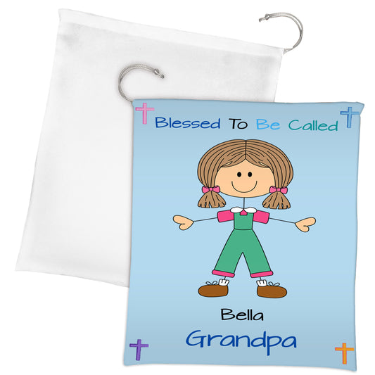 Personalized Blessed to be Called Dog Cat Pets Grandpa, Uncle, Dad, Husband or Brother Gift Bag