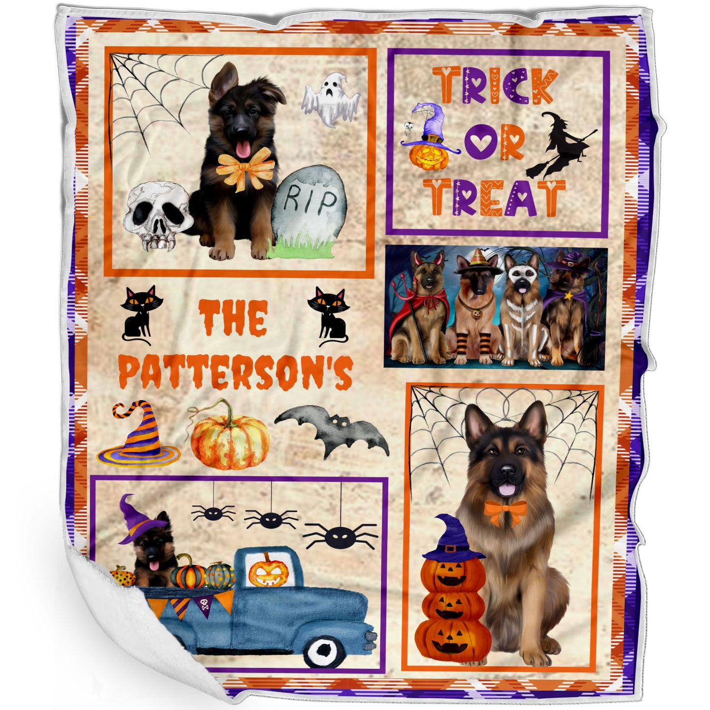 Personalized New Halloween Blanket