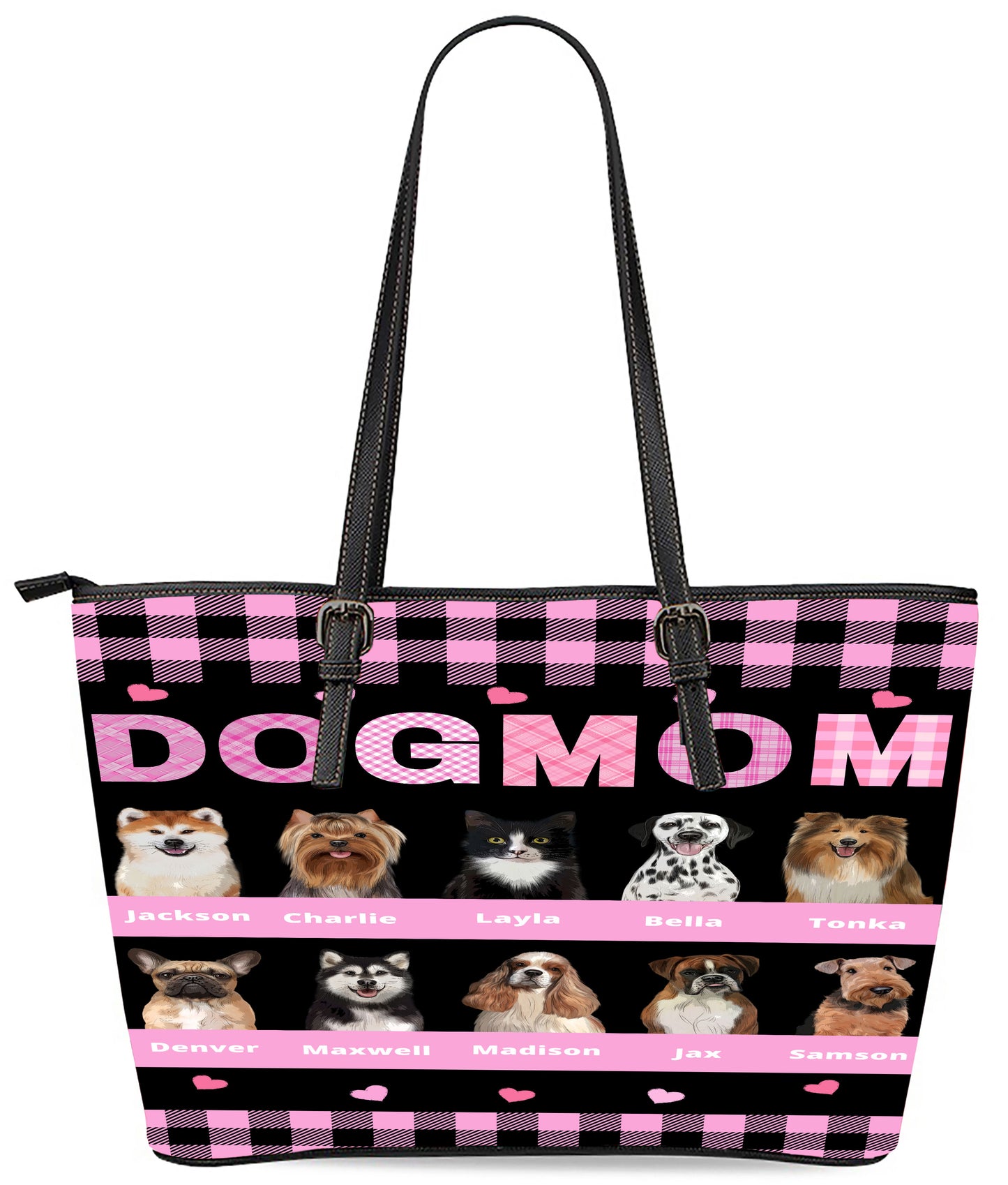 Personalized Dog Cat Pet MOM Euramerican Tote Bag
