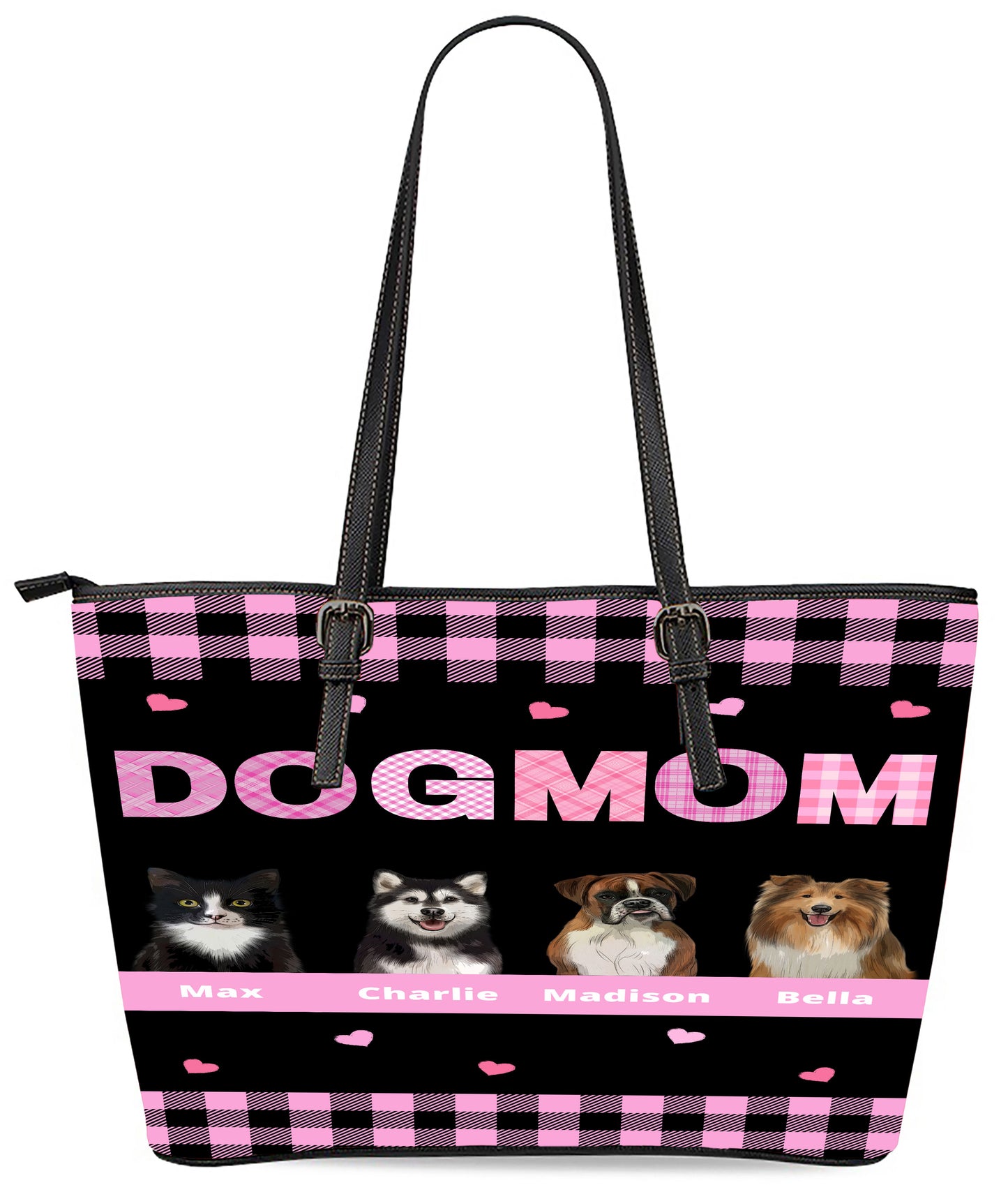 Personalized Dog Cat Pet MOM Euramerican Tote Bag