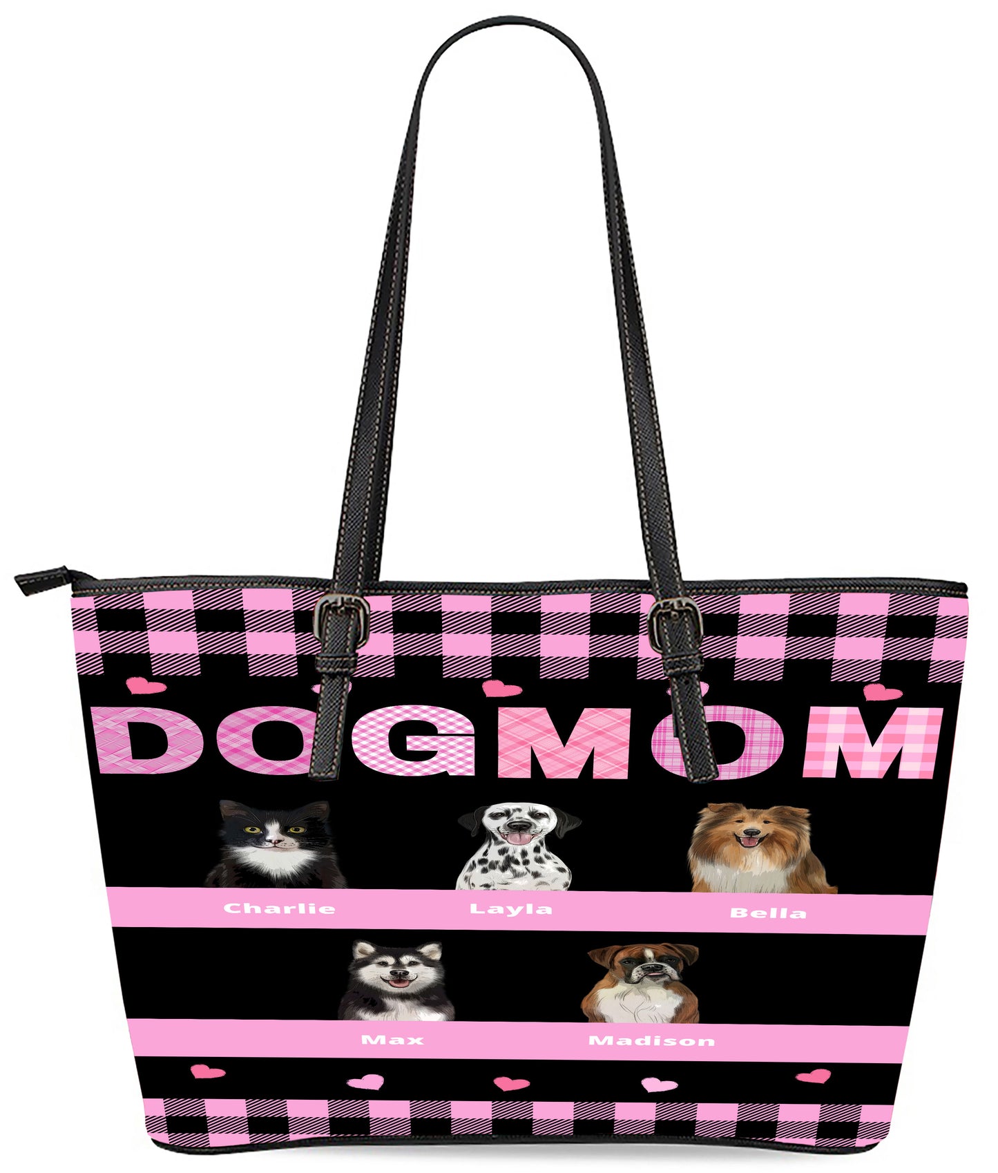 Personalized Dog Cat Pet MOM Euramerican Tote Bag