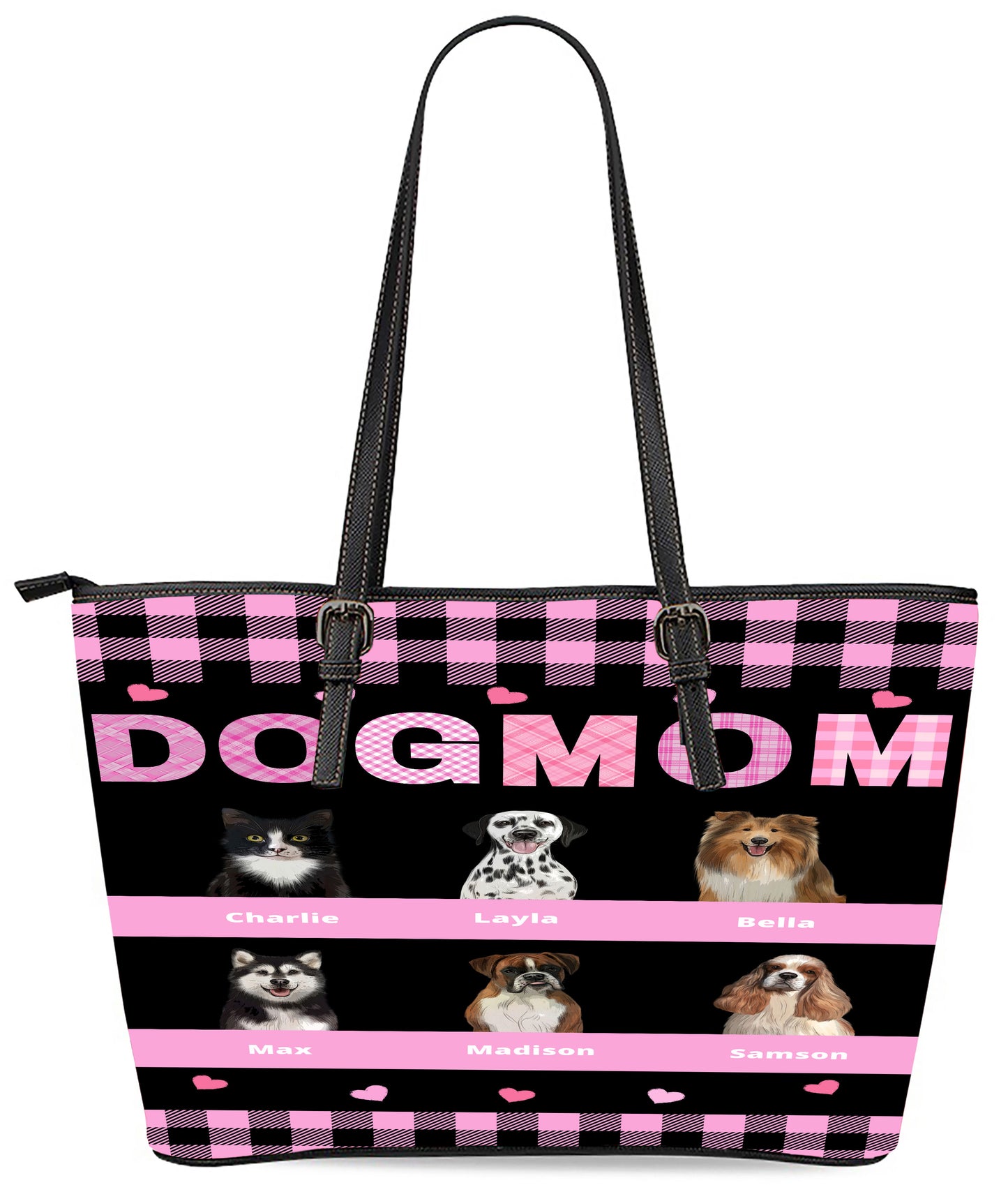 Personalized Dog Cat Pet MOM Euramerican Tote Bag