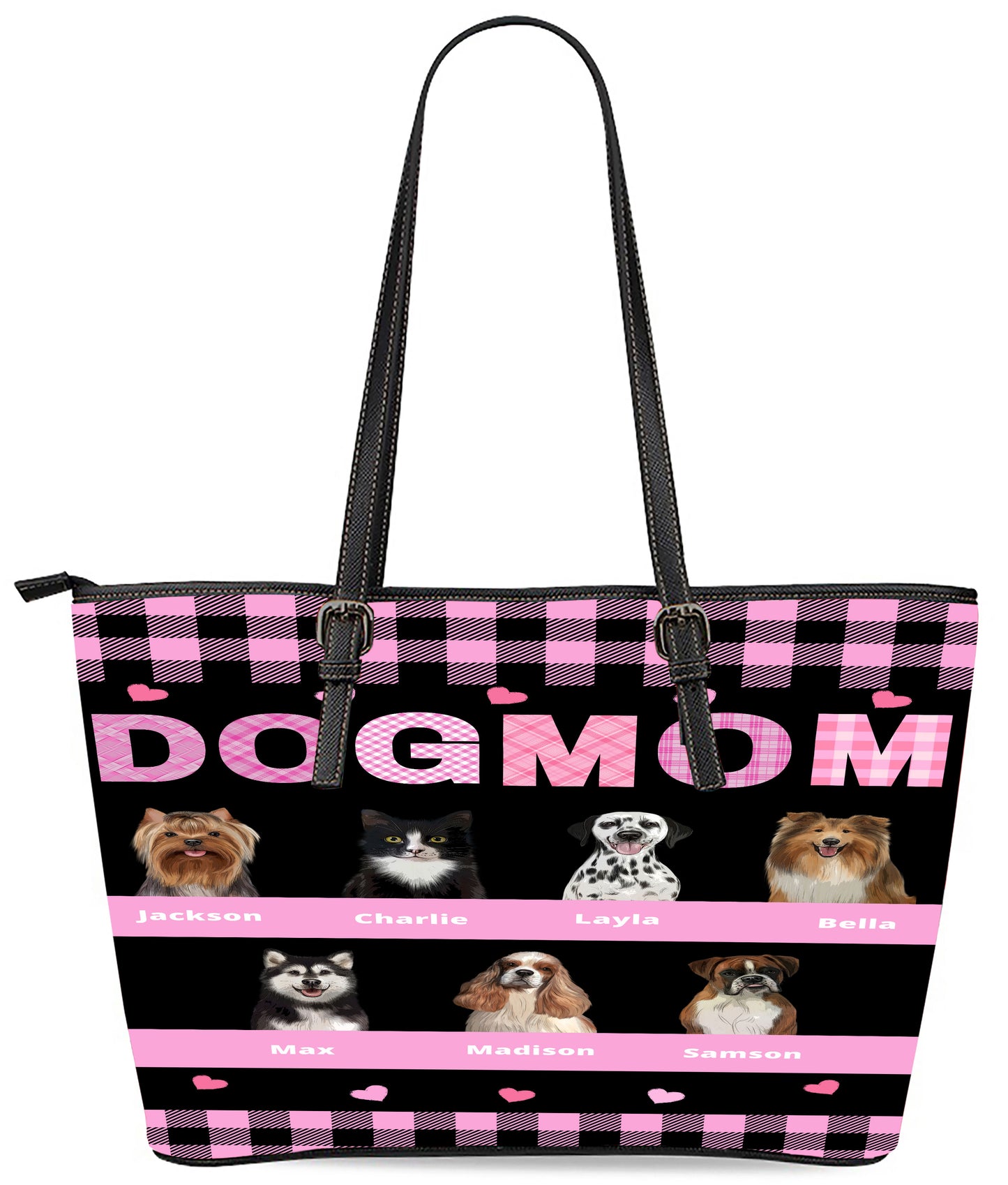 Personalized Dog Cat Pet MOM Euramerican Tote Bag