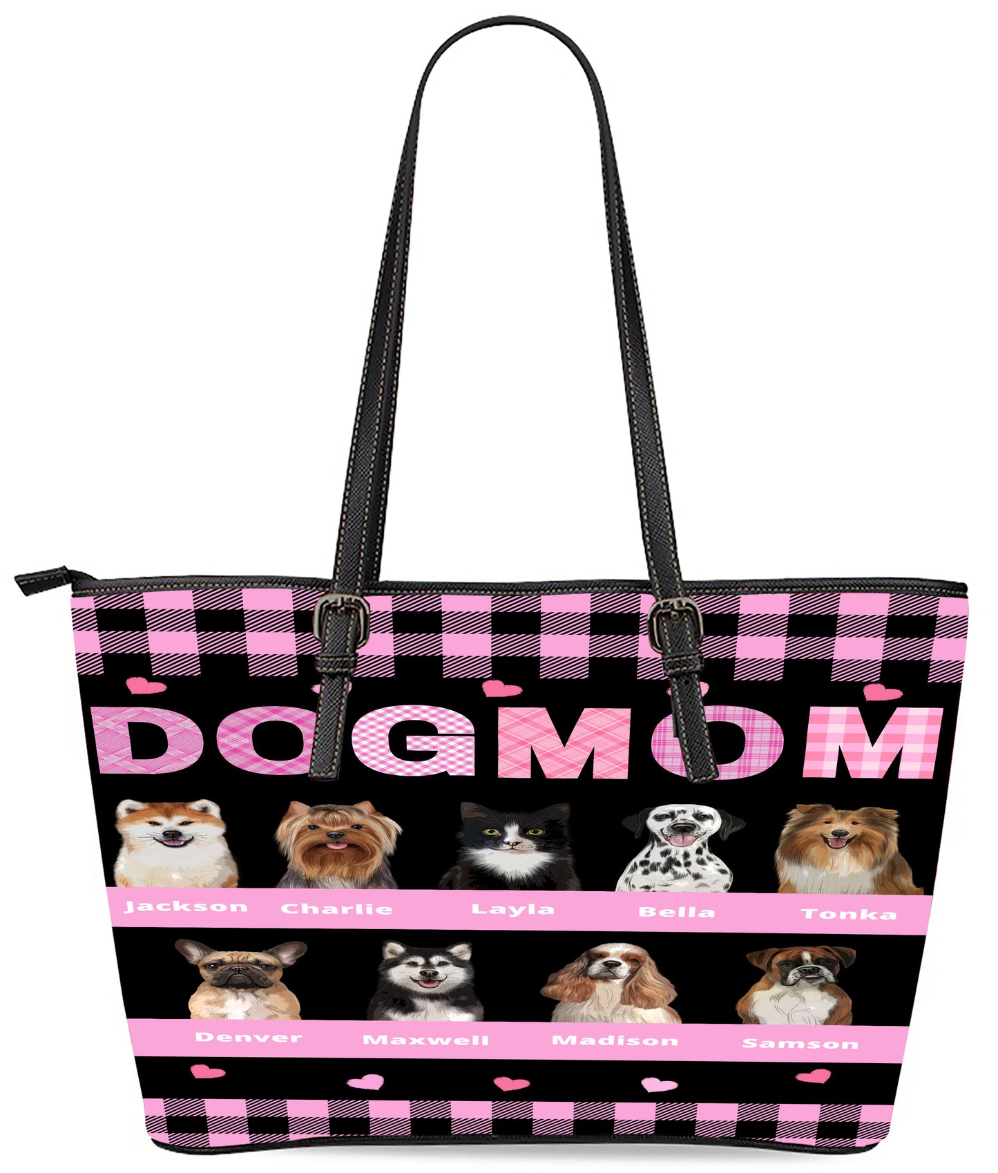 Personalized Dog Cat Pet MOM Euramerican Tote Bag