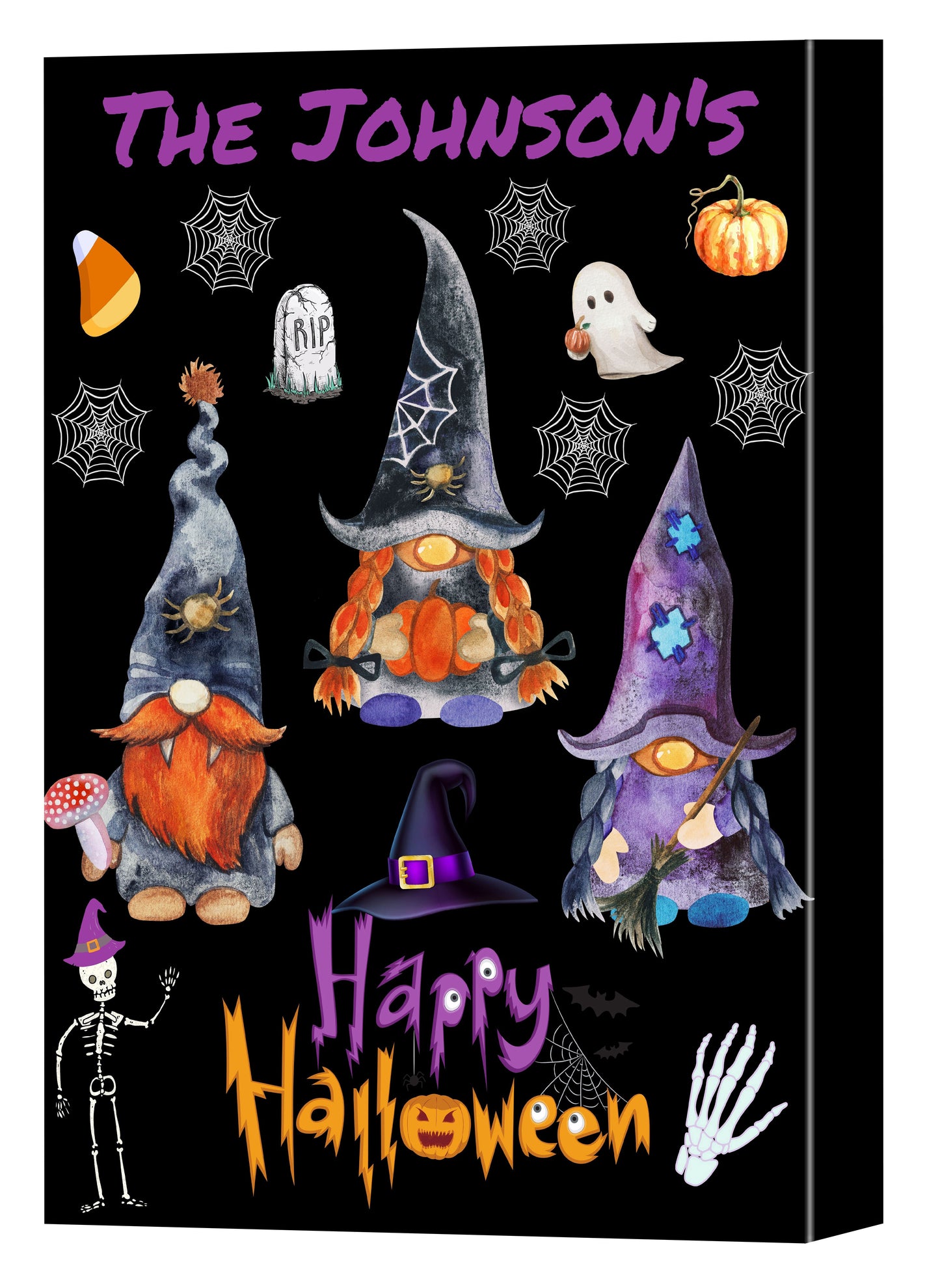Personalized Halloween 2 Canvas Print Wall Art Décor