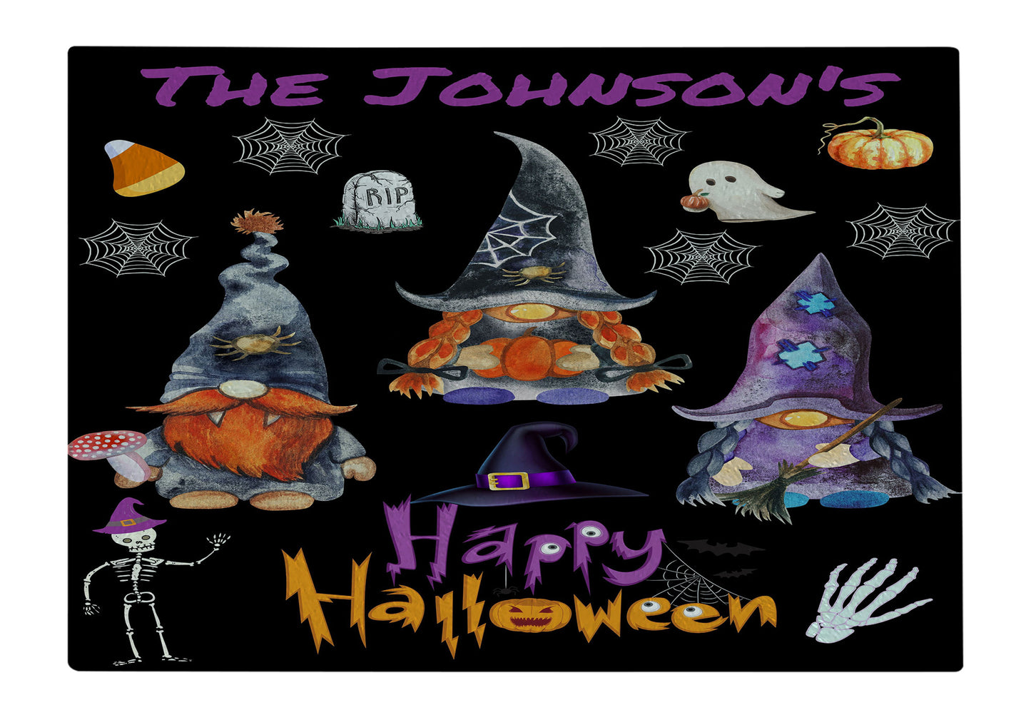 Personalized Halloween 2 Cutting Board