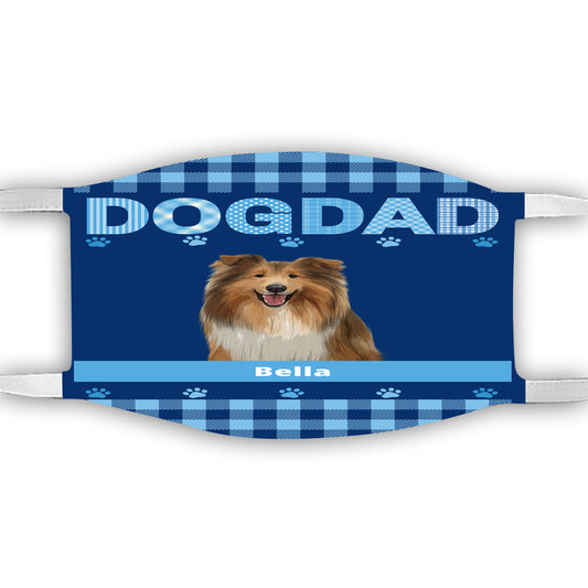 Personalized Dog Cat Pet Face Mask 1-10 Pets