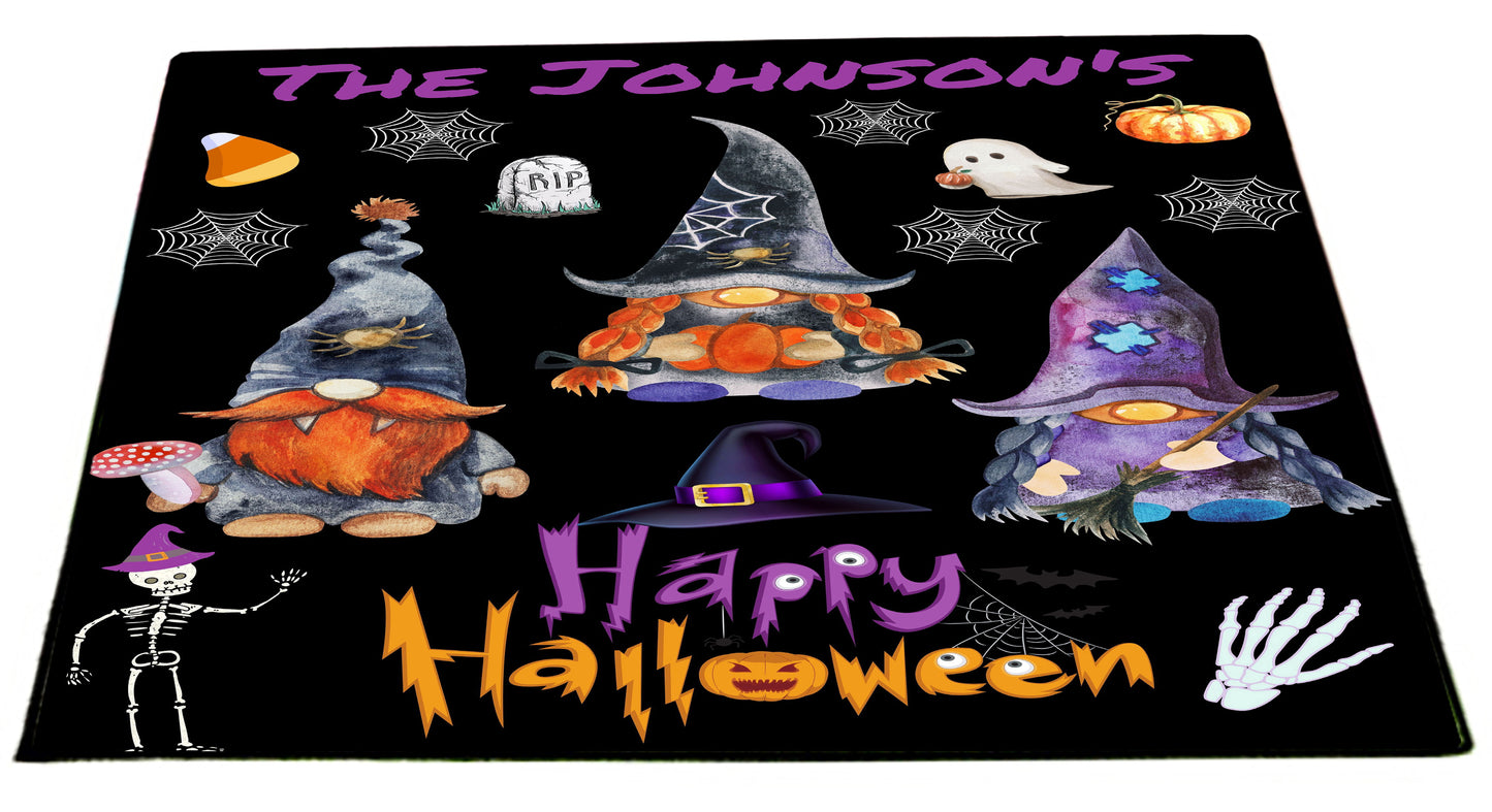 Personalized Halloween 2 Floormat