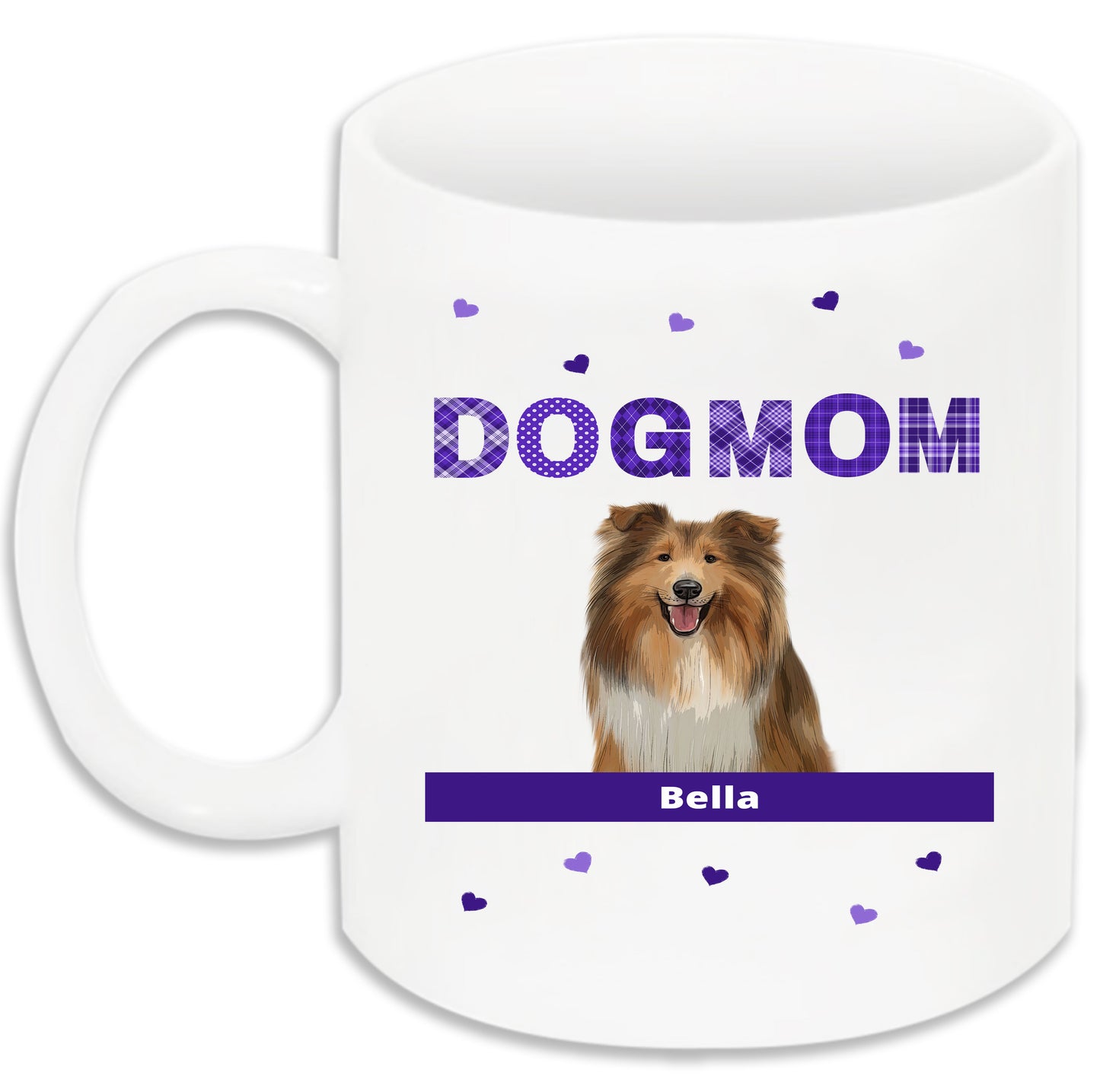 Personalized DOG MOM 11 OZ Coffee Mug 1 to 10 Pets