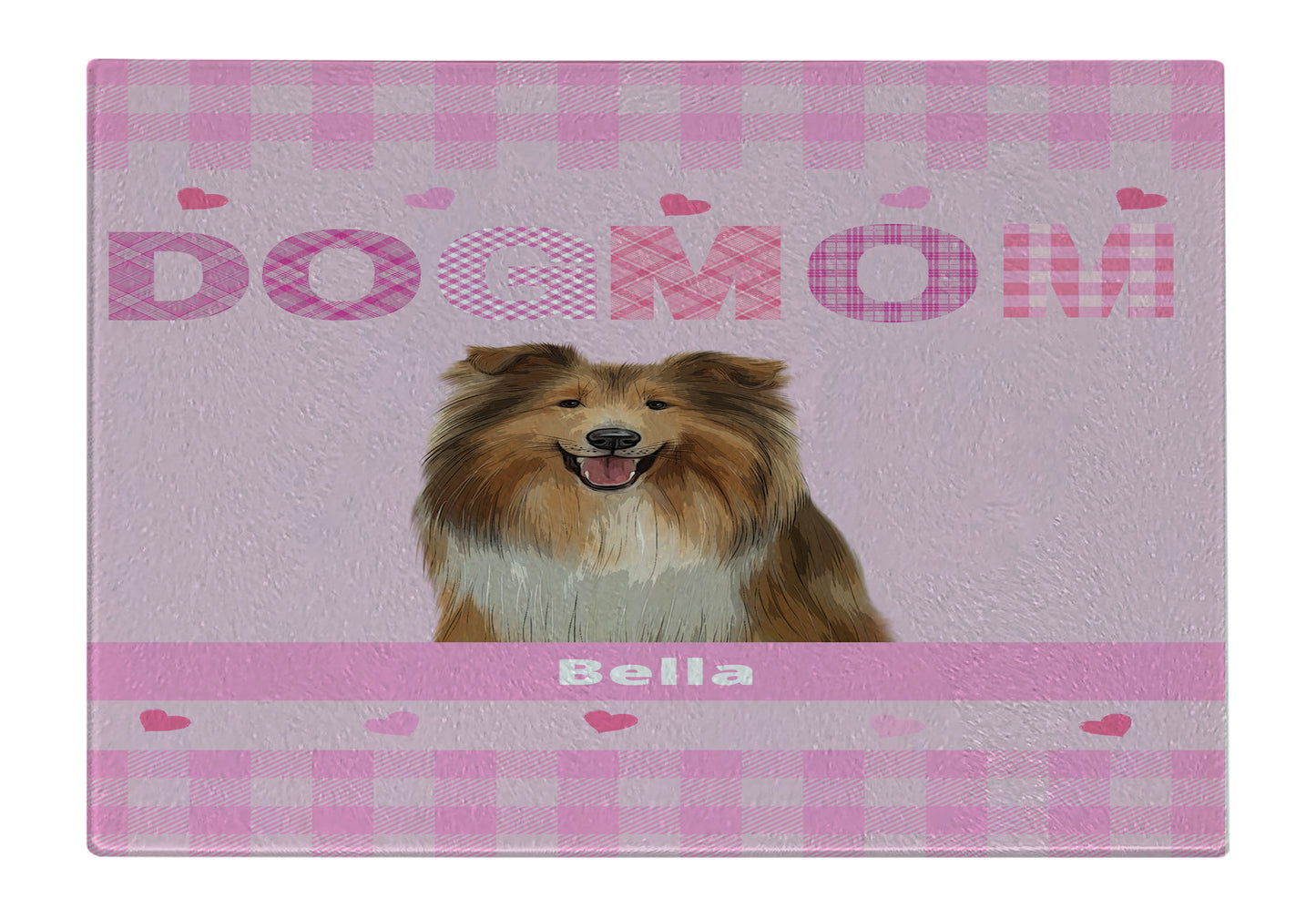 Personalized Dog MOM Cutting Board 1 to 10 Pets