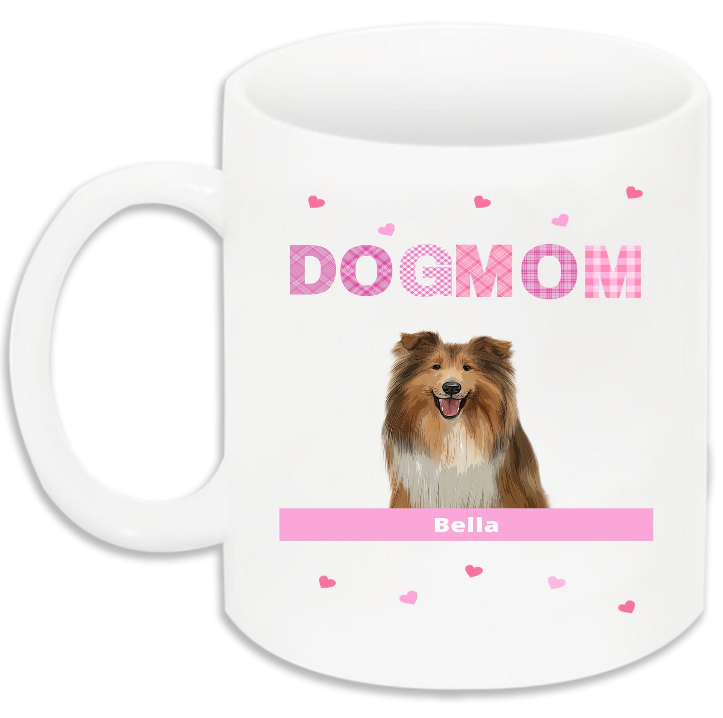 Personalized DOG MOM 11 OZ Coffee Mug 1 to 10 Pets