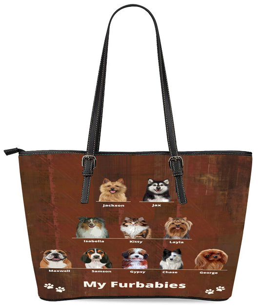 Personalized Rustic This Home Belongs To Dog Cat Pets Euramerican Tote Bag 1-10 Pets