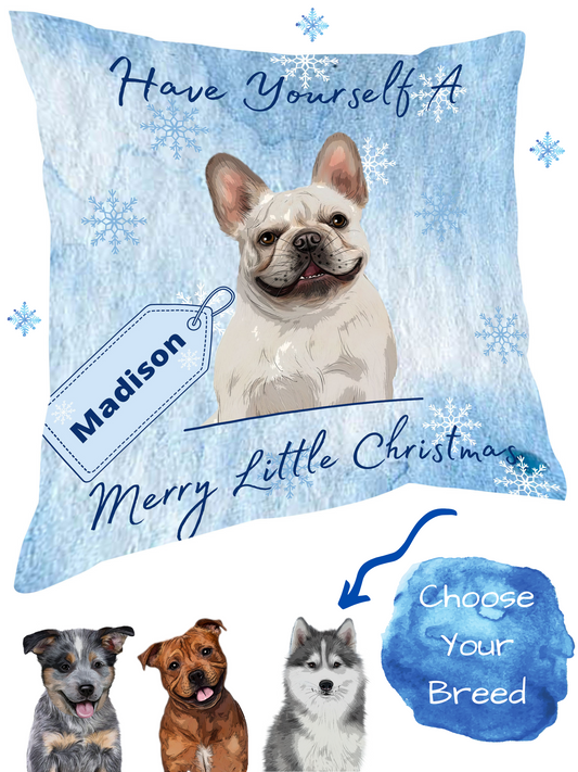 Personalized Have Yourself A Merry Little Christmas Dog Cat Pets Pillow