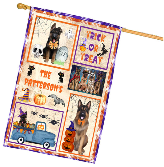 Personalized New Halloween House Flag