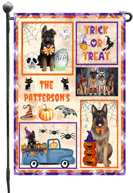 Personalized New Halloween Garden Flag