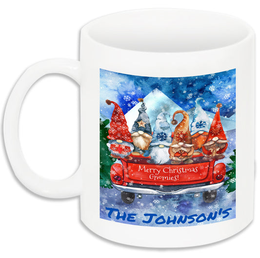 Personalized Gnomies Mug